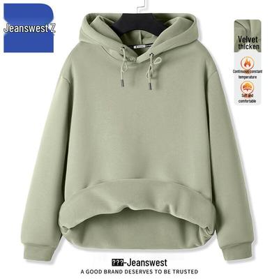 Jeanswest Z Amerikanischer Schwergewichtsfleece-gefütterter Hoodie