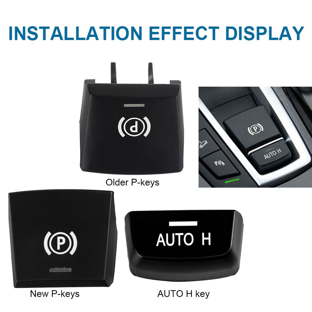 Car Handbrake Parking Brake P Button Switch Cover For BMW X5 X6 F15 F16 X3 X4 F25 F26 GT F07 M5 F10 F18 F06 F12 F01 F02