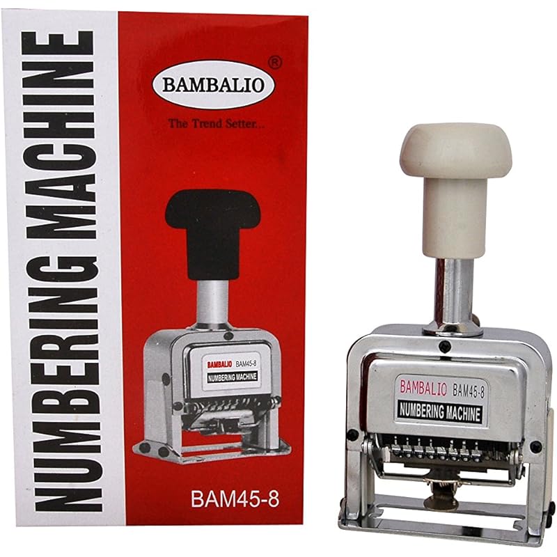 Bambalio 8 Digit Numbering Machine Bam45-8