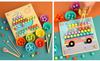 Montessori Drewniana Układanka Z Kulkami Drewniany Sorter Gra Puzzle Dzieci