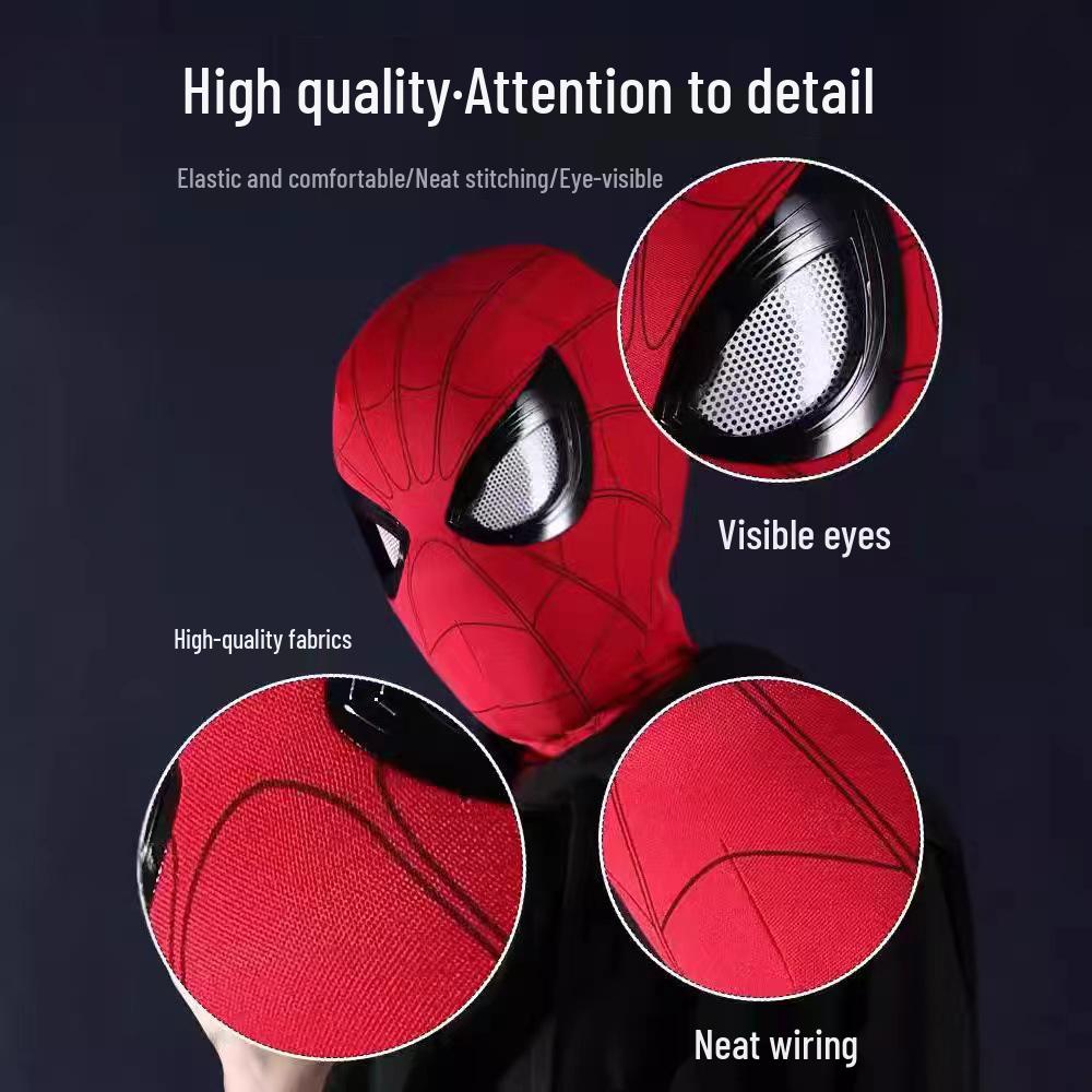 Luminous Blinking Venom Spider-Man Mask for Adults & Kids