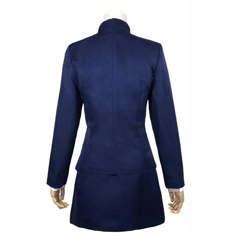 Anime Jujutsu Kaisen Zenin Maki Cosplay Costume Top Skirt Uniform Women Dress Halloween Carnival Party Clothes