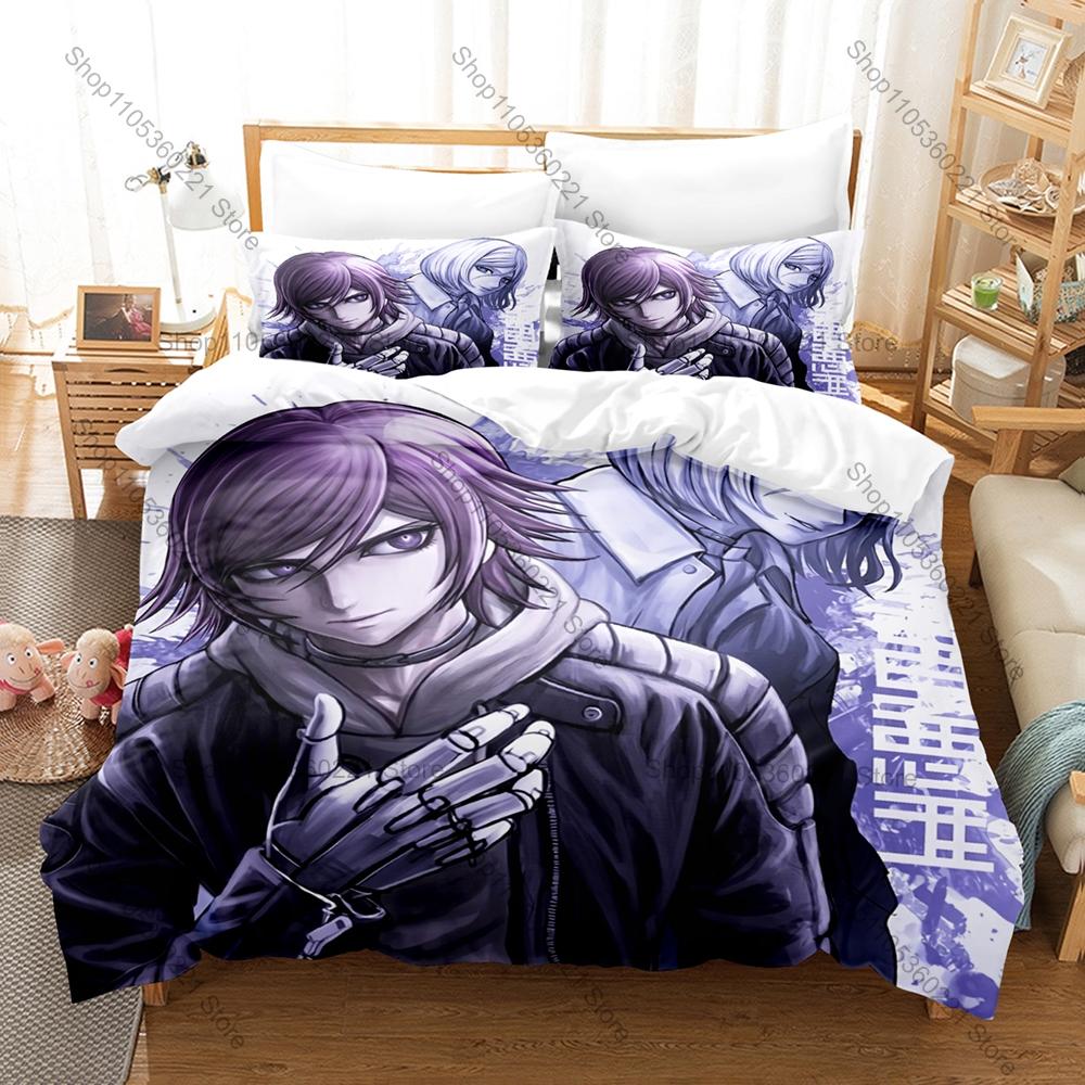 Cool Personality Akudama Drive Bedding Set New 3D Printed Anime Duvet Cover Set Soft Comfortable Bed Cover Home Decor