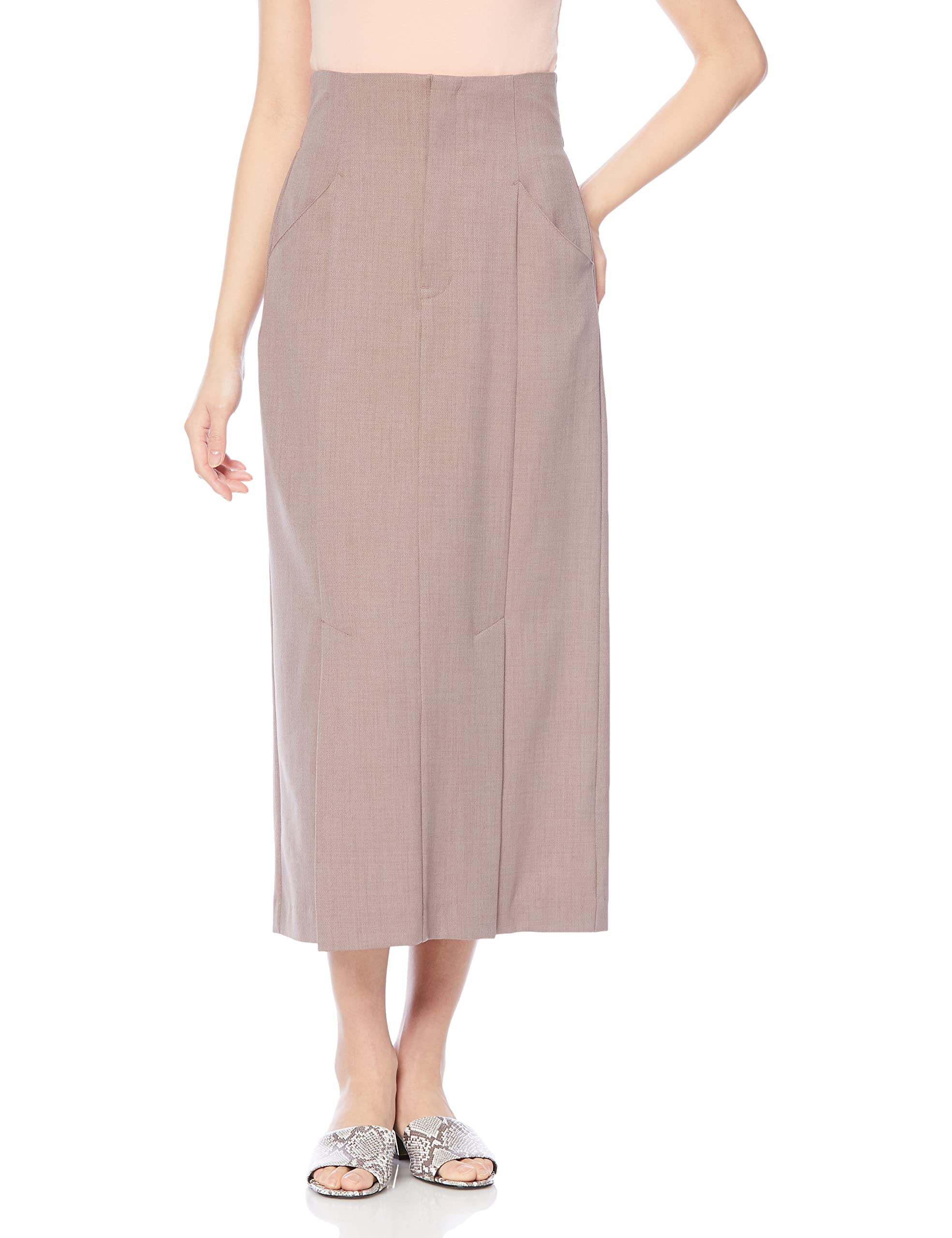 

Jill by Jill Stuart Women s Long Tight Skirt, Mocha, Size 125-2120011