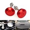 2 Pcs Universal Push Button Billet Hood P Lock Clip Kit Car Quick Latch New For FORD Mustang 4.6L V8 96-04
