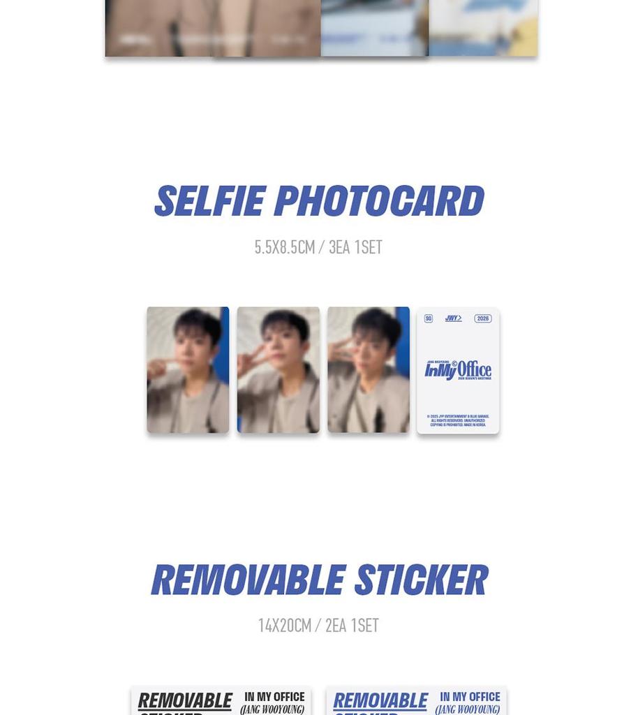 [PRE-ORDER] JANG WOOYOUNG (2PM) [In My Office] 2026 SEASON'S GREETINGS