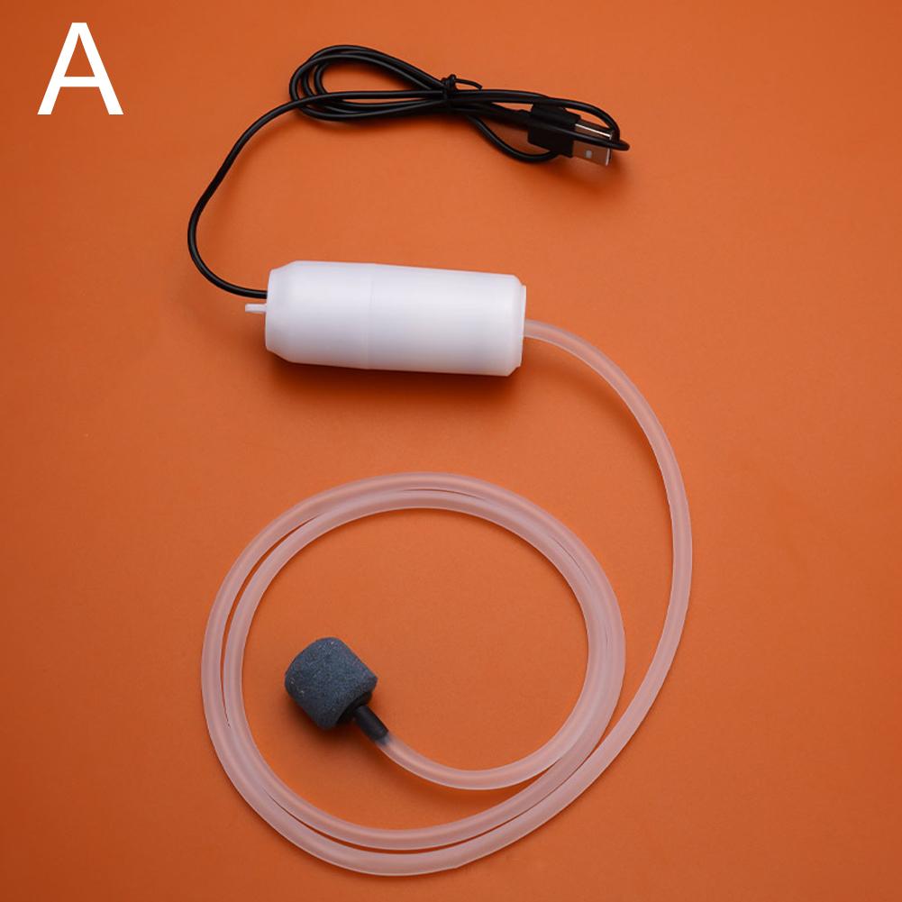 

Воздушный компрессор для аквариумных аксессуаров Бесшумный USB Мини кислородный насос Аэратор Эффективная деталь для аквариума Тихий Медный Экономия энергии 4 цвета белый