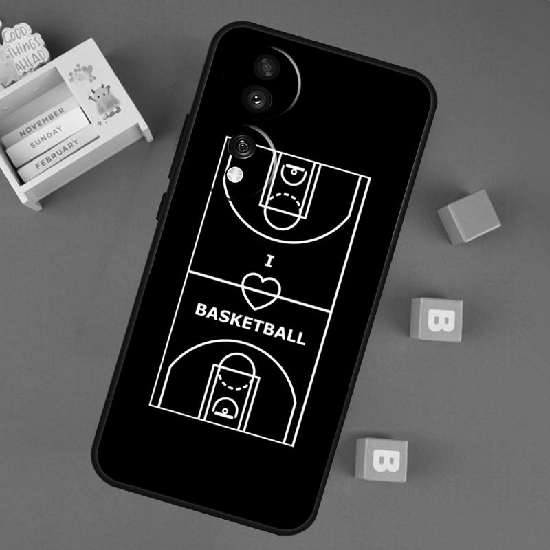 Basketball Court Case For Honor Win RT 400 200 Pro 50 70 90 X9a X9b X9c X9d X8b X8c Magic 8 Pro 6 7 Lite Cover