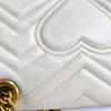 [Pre-Owned] Gucci GG Marmont Matelassé Mini Bag 'White' - Good #1IOZCGA