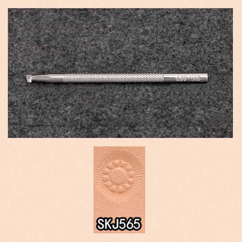 Leather Carving Printing Manual DIY Leather Alloy Printing Tools Special Printing Tools for Carving and Knocking Flowers K536