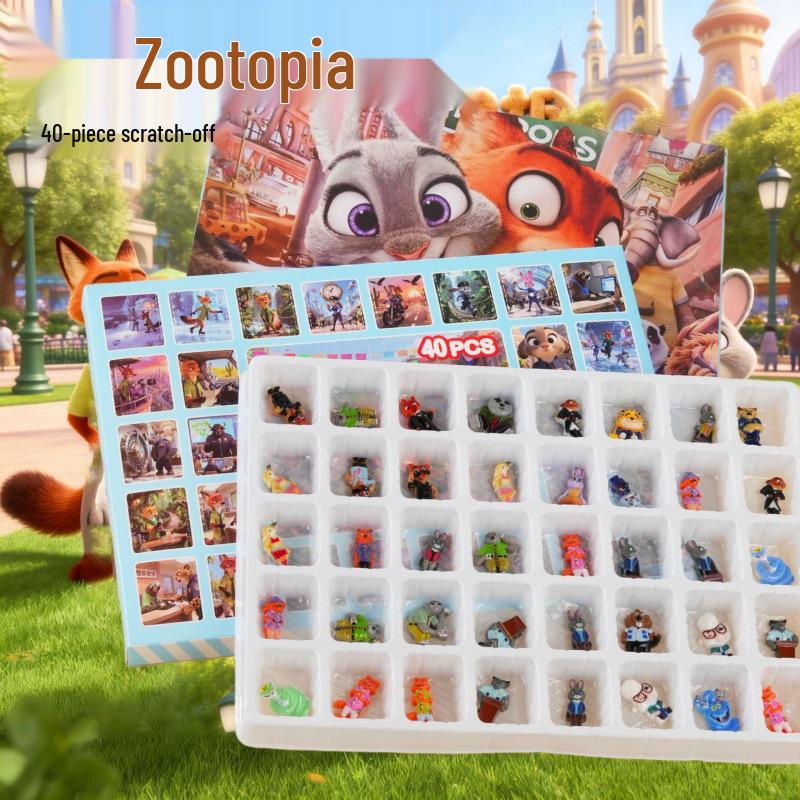Zootopia 2 Überraschungs-Spielzeugkiste – Geschenk für Kinder & Belohnung für Schüler Figuren-Ornament