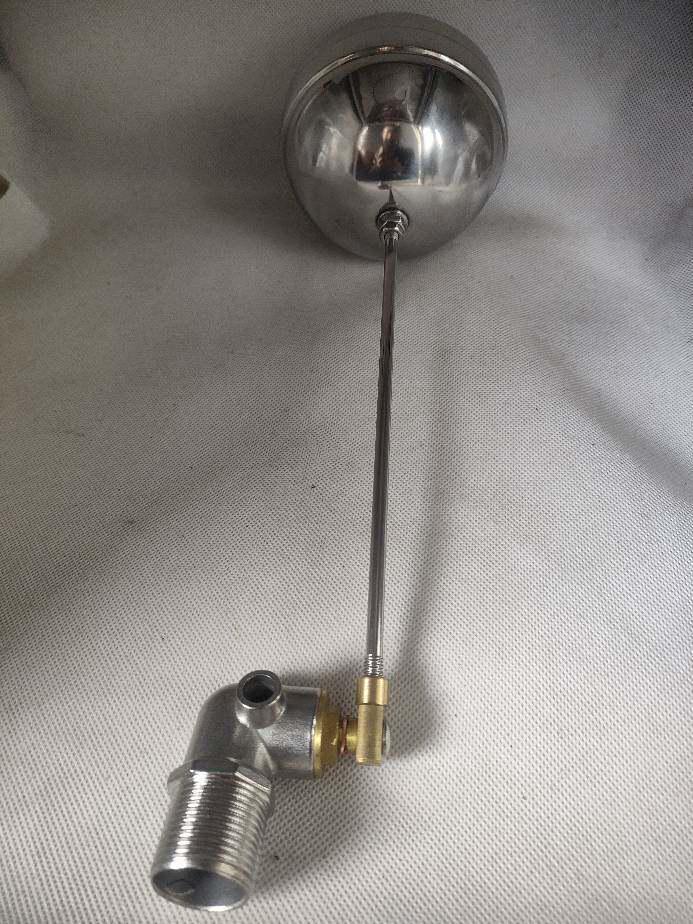 Stainless Steel Ball Valve - Thickened Brass Float DN15 Water Inlet Valve