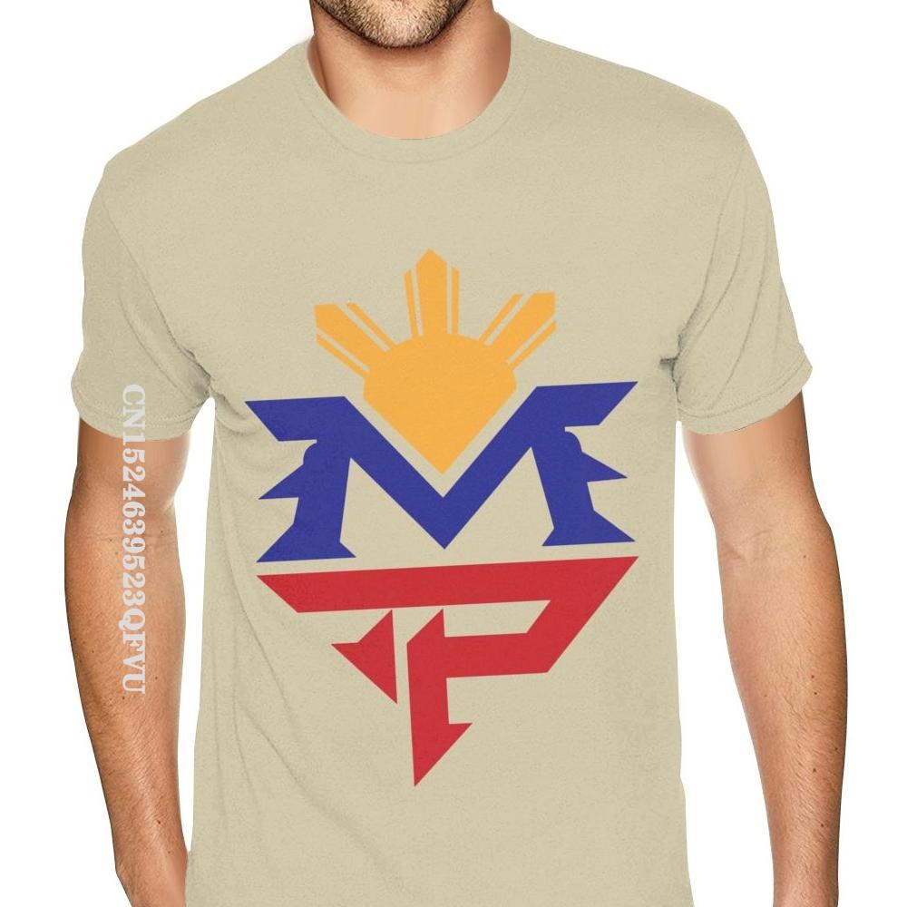 Boxer Manny Pacquiao MP Boxing Photo Tee Shirt Men Trendy Shirts Funny Mens T Shirts Cotton Tops & Tees Summer