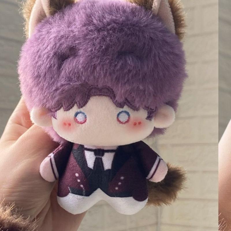 10cm Game Love and Deepspace Rafayel Kawaii Cosplay Cotton Doll Starfish Body Cartoon Soft Plushies Mini Toy Figures Decor Gift