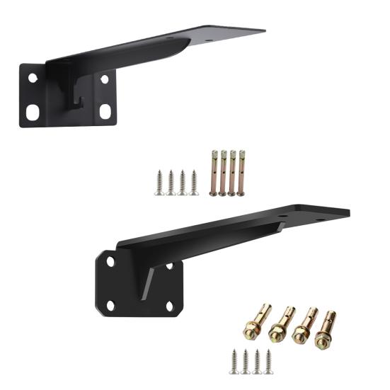 1 set Suporturi pentru rafturi Robuste Rulment puternic Suport greu Suporturi pentru rafturi montate pe perete Acasă