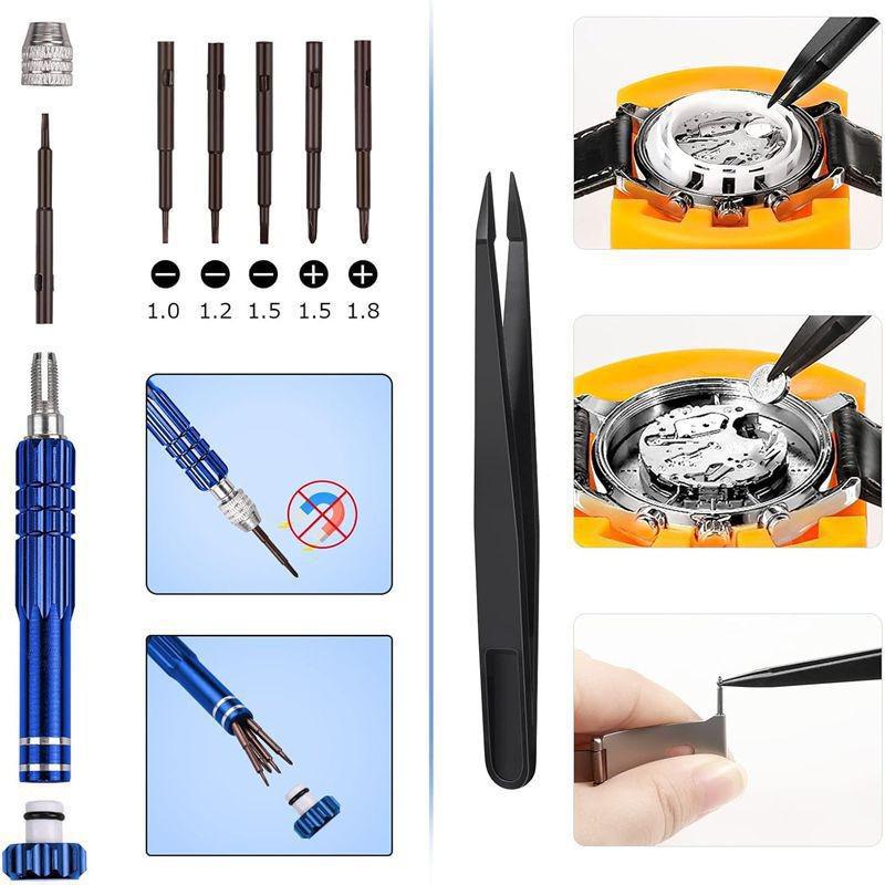 Popular Watch Repair and Maintenance Tool Kit for Household Use