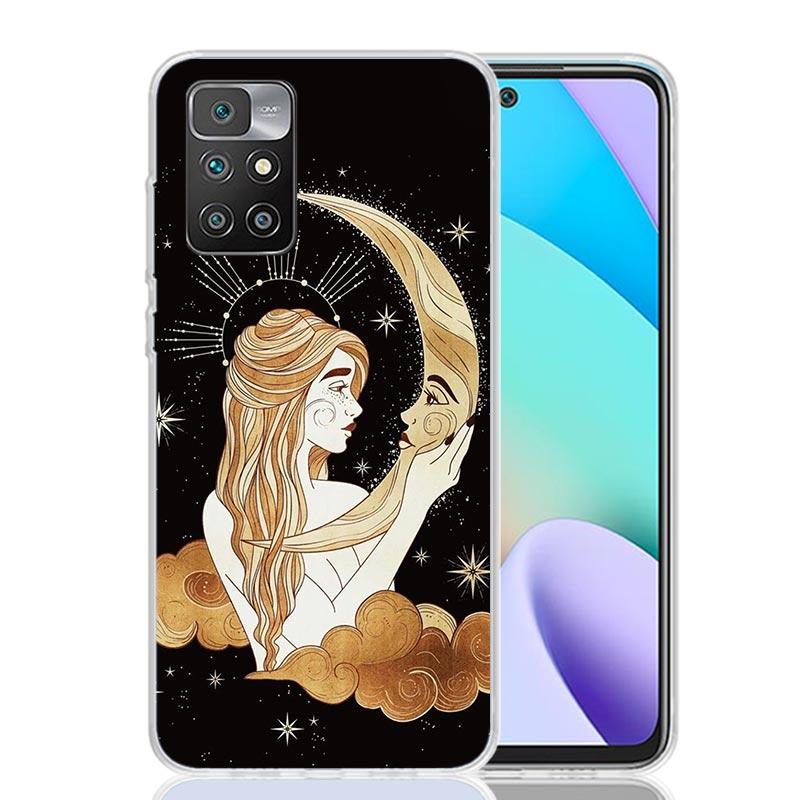 Witches Moon Tarot Mystery Totem Phone Case For Xiaomi Redmi 12C 13C 14C 12 13 10 10A 10C 9 9A 9C 9T 8 8A 7 7A 6 6A K70 K60 K40