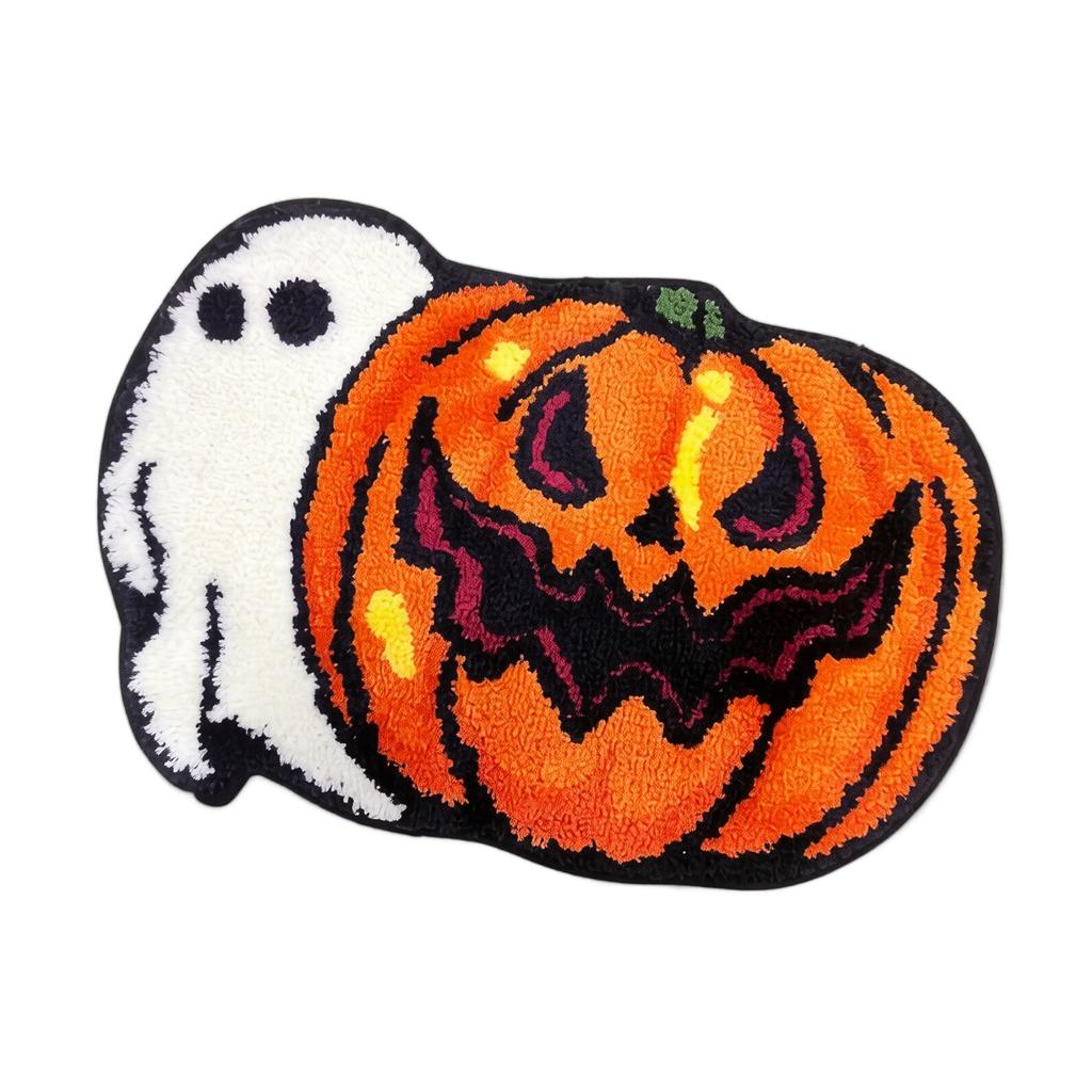 Halloween Themed Area for Home Entryway, Indoor Outdoor Floor Decor
