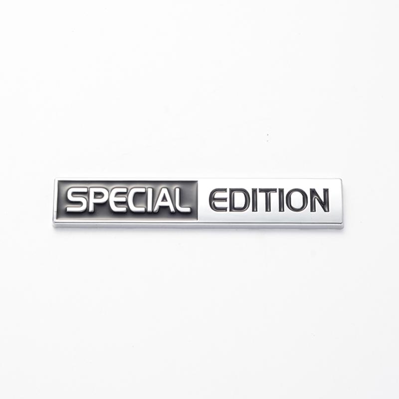 lsfc6 3D Metal Special Edition Logo Car Front Grille Emblem Rear Trunk Badge Decor Sticker For Toyota Ford Nissan Jeep Honda Opel Fiat