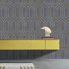 Black Gold Textured Peel and Stick Wallpaper Geometric Self Adhesive Wallpaper Removable Contact Paper for Cabinets Drawers