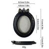 Black Baroque Style Photo Frame Goth Photo Display Holders Picture Frame Ornaments  Living Room