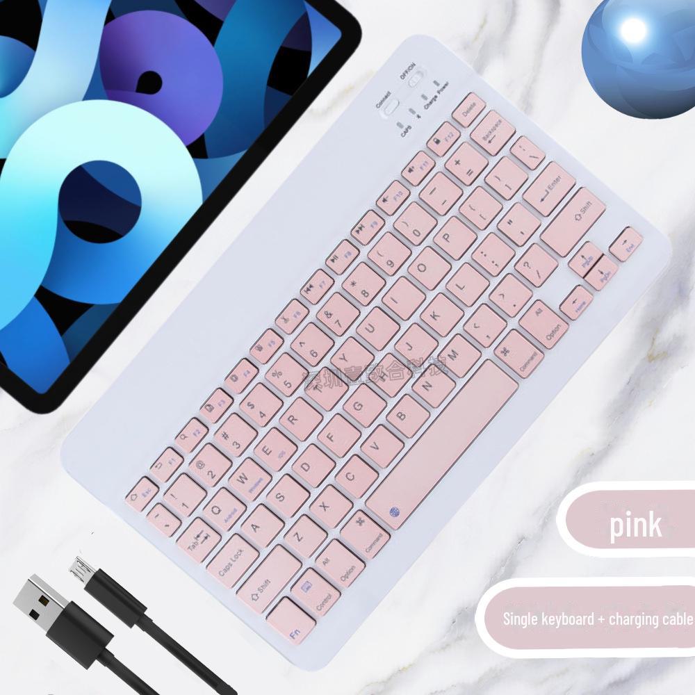 10-Inch Wireless Bluetooth Keyboard & Mouse Set for iPad, Mobile Phone, and Tablet