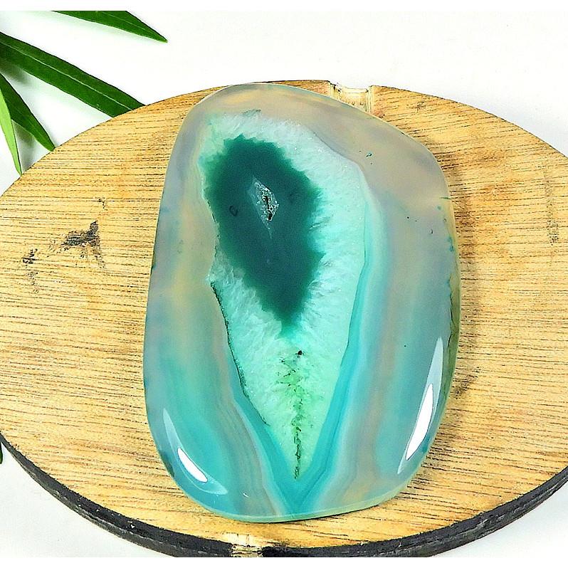 149Cts. Dyed Onyx Agate Fancy Shape Cabochon Loose Gemstone 41X60MM SK-4325