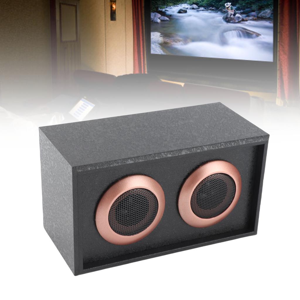 Wooden Tweeter Speaker HiFi Loseless Sound Passive Wooden Treble Speaker 35W 6 Ohm