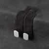 Quality Car Headrest Hook Premium Suede Rear Seat Hanging Dual Hook Large Load-Bearing Alloy Hook Hanger Universal