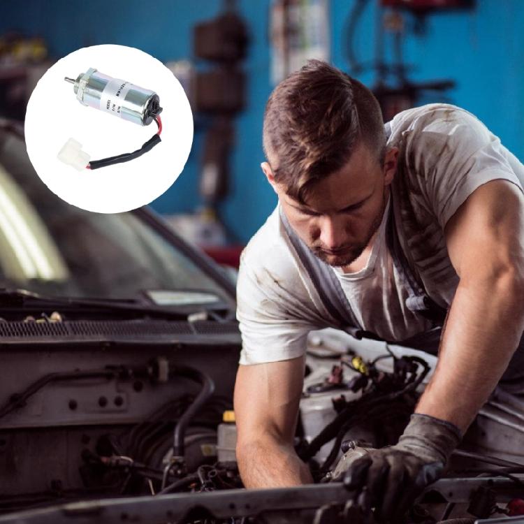 897329-5680 Engine Fuel Shut Offs Solenoid Valves 12V for 3LD1 3LD2 4LE1 Engine Car Accessories