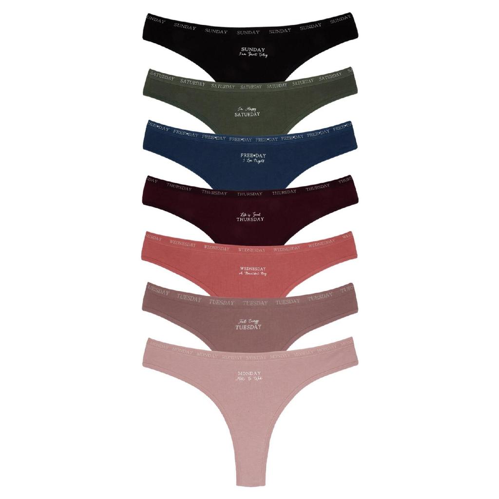 Chiloți brazilian 7 zile pentru femei 27000-578