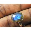 Oval Labradorite Ring US7.5 Solid 925 Sterling Silver Gemstone Handmade Ring MK-103