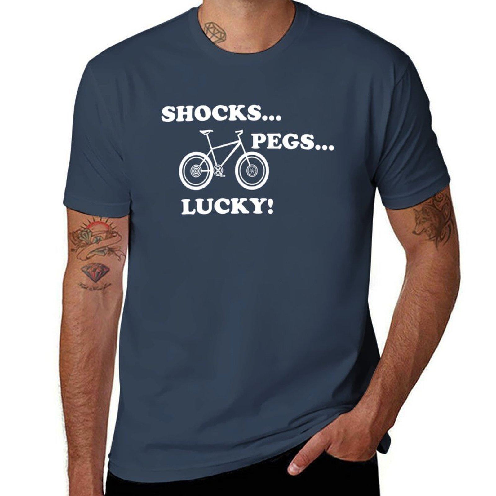 Napoleon Dynamite Quote Shocks Pegs Lucky Tshirt Fashion Pattern Printed Tee Shirt S