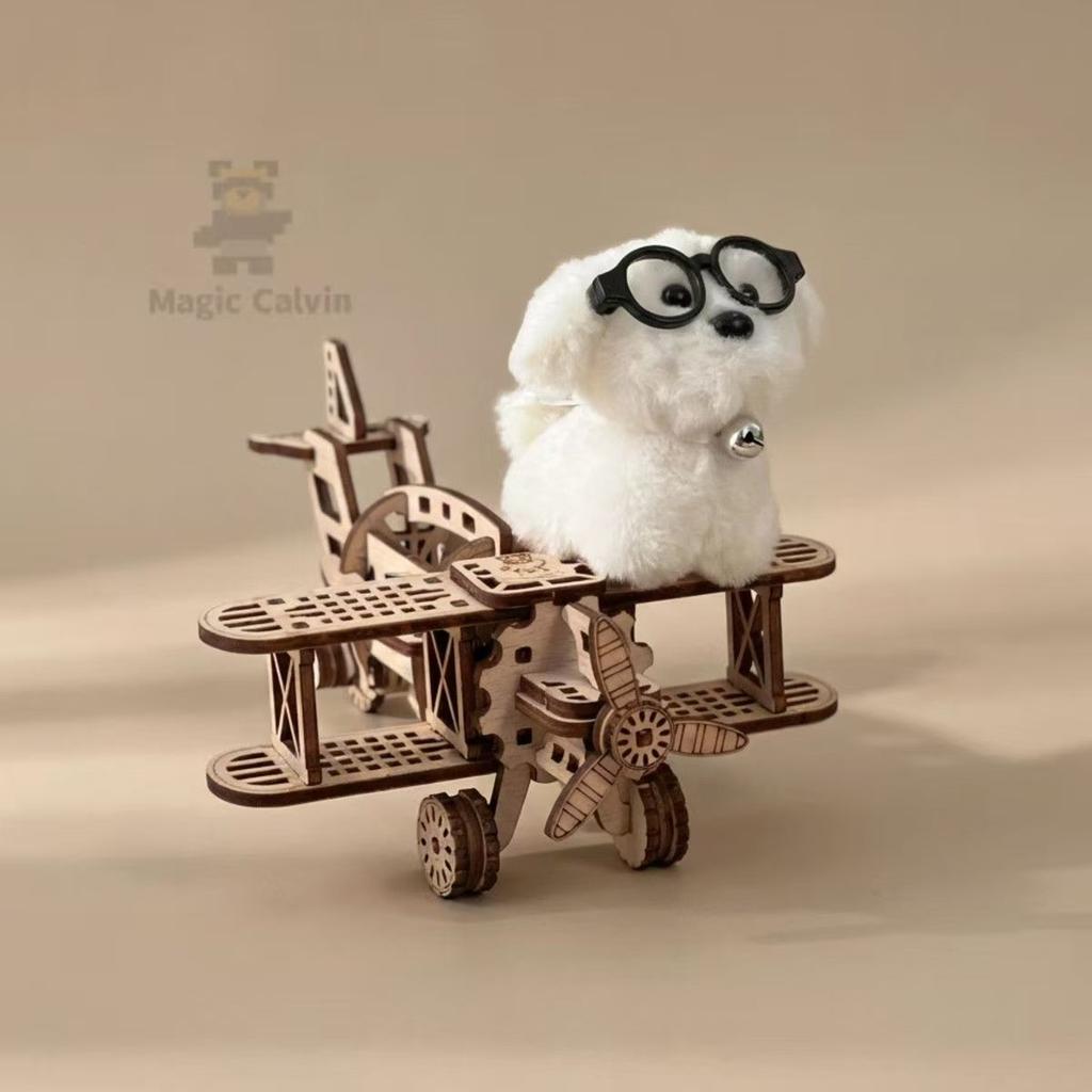 3D Wooden Puzzle DIY Model - Creative Kids & Adults Handcraft Gifts Set