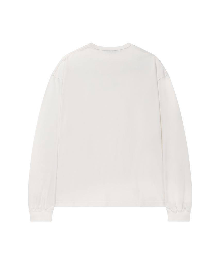 Treasure Flame Logo Long Sleeve Off-White