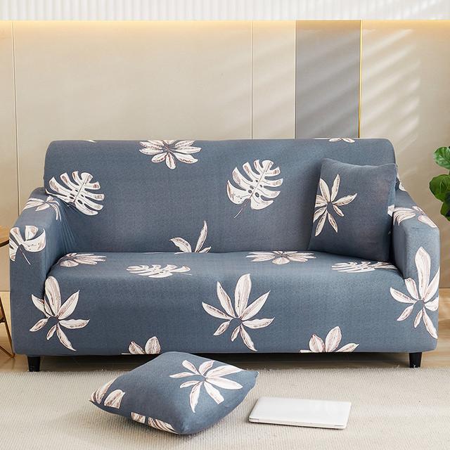 Oturma Odası İçin Streç Kanepe Kılıfları Polyester Kanepe Örtüsü Koltuk Örtüsü Koltuk Örtüsü Mobilya Koruyucu