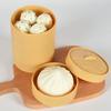 Simulation Steamed Stuffed Bun Stress Relief Toy Soft Squeeze Sensory Toy