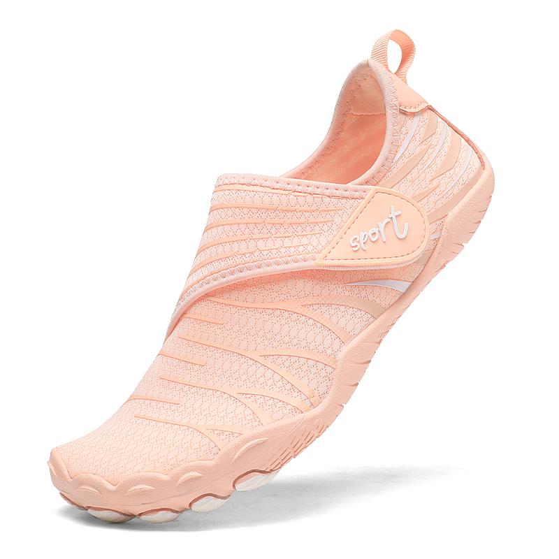 

Unisex Wading Shoes Summer Camping Hiking Wetland Anti-skid Quick Dry Breathe Beach Swimming Adult Barefoot Water Skiing Shoes 35 абрикосовый