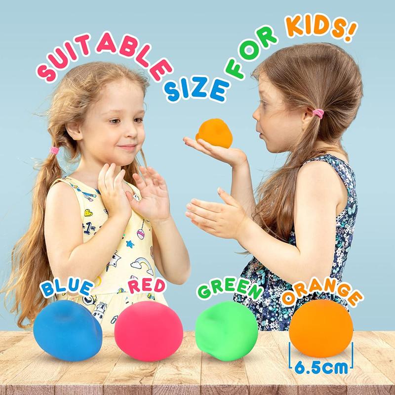 Soft Resistance Rebound Squeeze Squishy Ball Hand Exercise Sensory Calming Stress Relief Desktop Toy