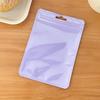 10Pcs Storage Bags Moisture-proof Vibrant Color Visible Design Good Sealing Wide Application Smell Proof Zip-lock Bags Candy Jewelry Organizers