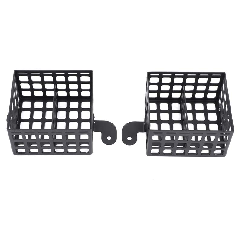 

Aluminum Alloy For Land Rover Defender 2026-2018 Car Second Row Seat Storage Baskets on Both Sides Car Interior Accessories чёрный