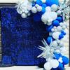1PC Square Sequin Home Decor Bachelorette Party Backdrops Wall Background Curtain Birthday Party Decor 1*2m
