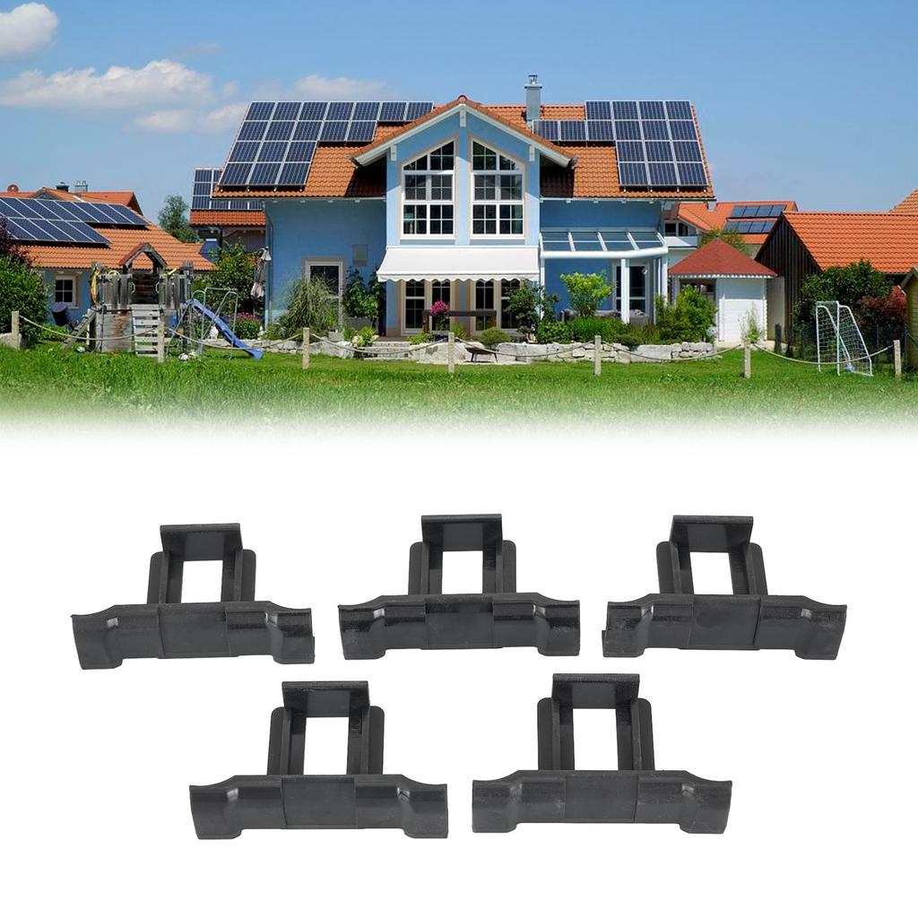 20Pcs Solar Panel Drainage Clips for PV Module Cleaning and Maintenance