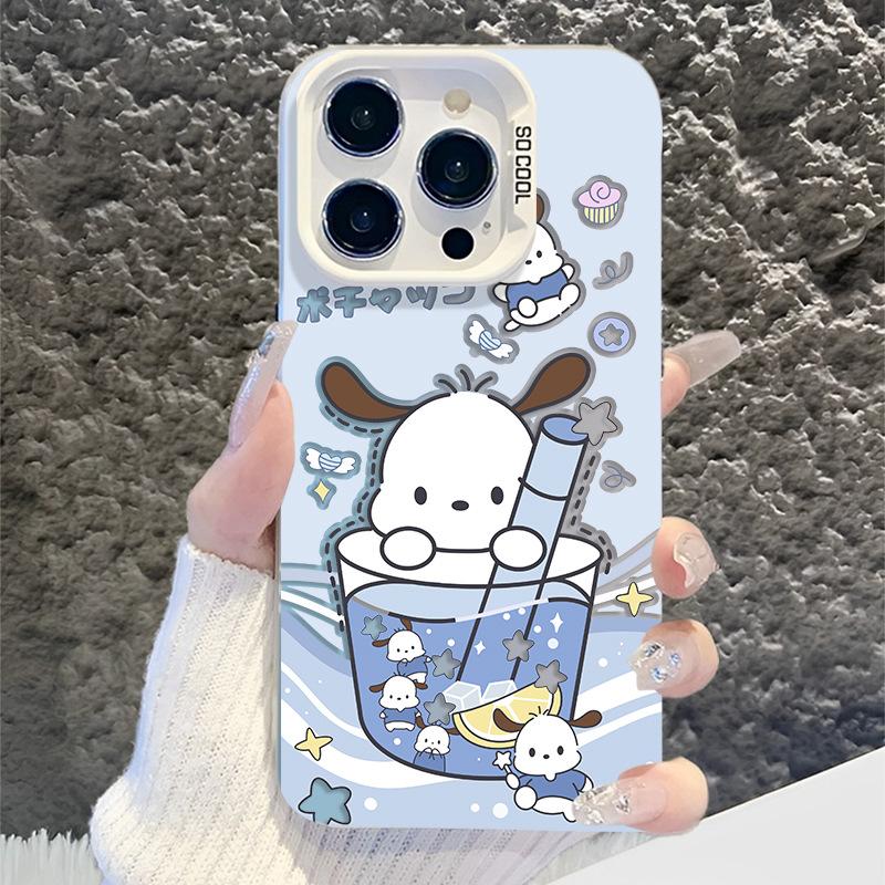 Applicable To Apple 11/11 Couple Girlfriend Huawei Mobile Phone Case Pacha Dog 11/11promax Hollow Yugui Dog