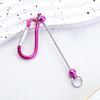 Beads Keychains Bars Charm Blank Beadable Keychains Bars for Jewelry Making