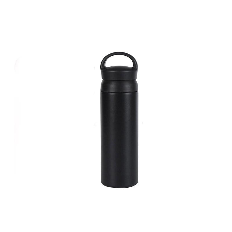 Creative Designwith Handle Double-layer Vacuum Stainless Steel Thermos Cup Student School Practical Outdoor Travel Water Cup mug