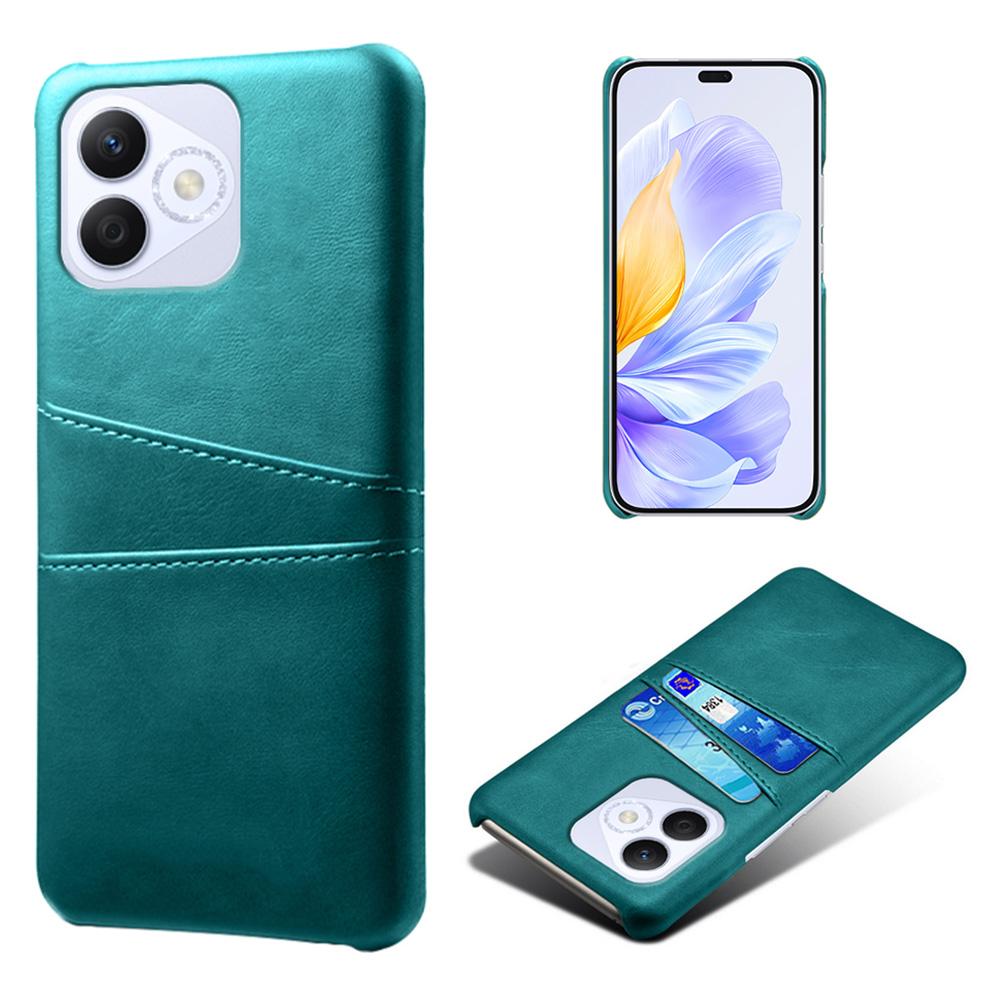 For Honor X60i 5G Case Dual Card Slots PU Leather+Hard PC Phone Cover
