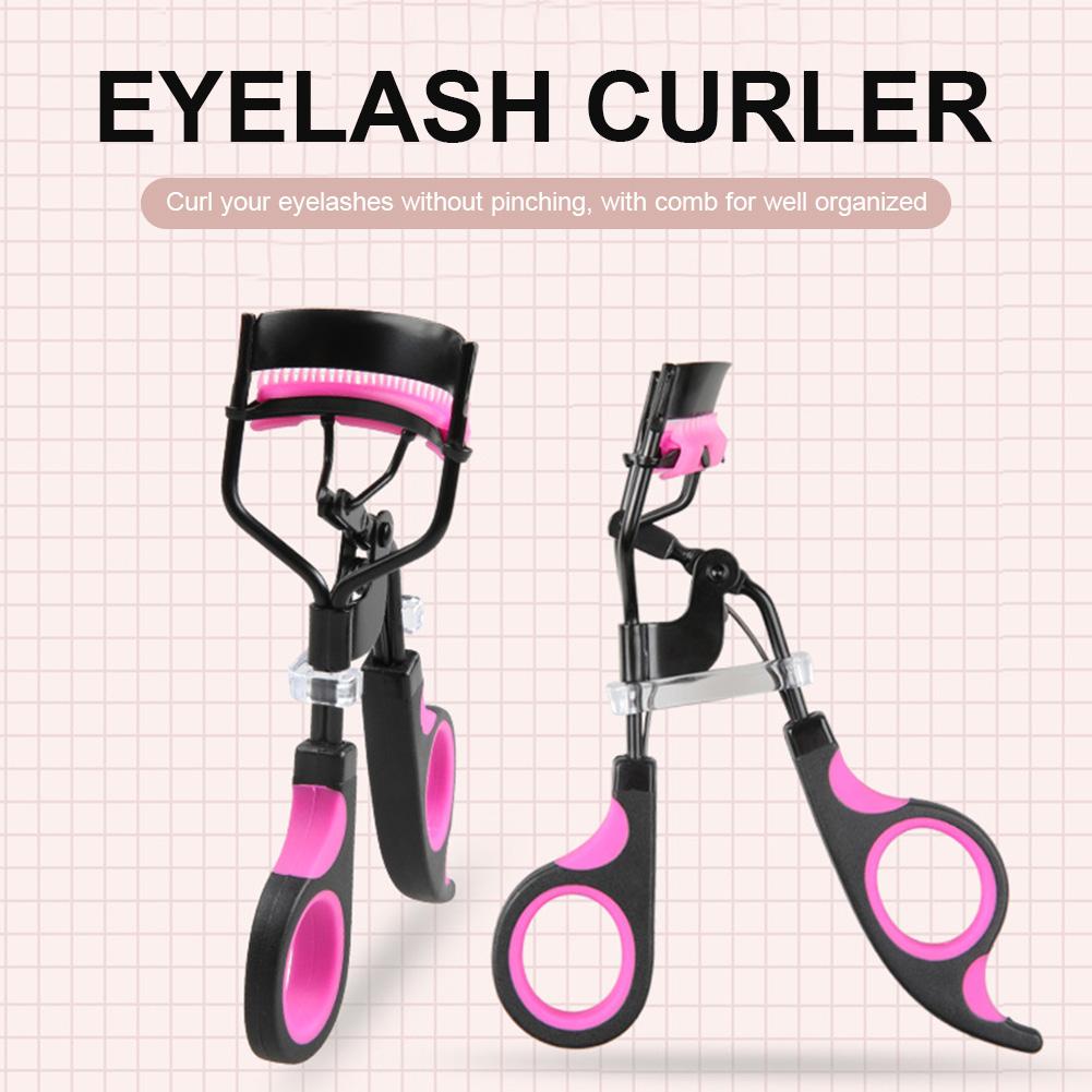 Women's Eyelash Curler Fits All Eye Shapes Eyelashes Curling Tweezers Long Lasting Professional Eye Makeup Accessories Tools