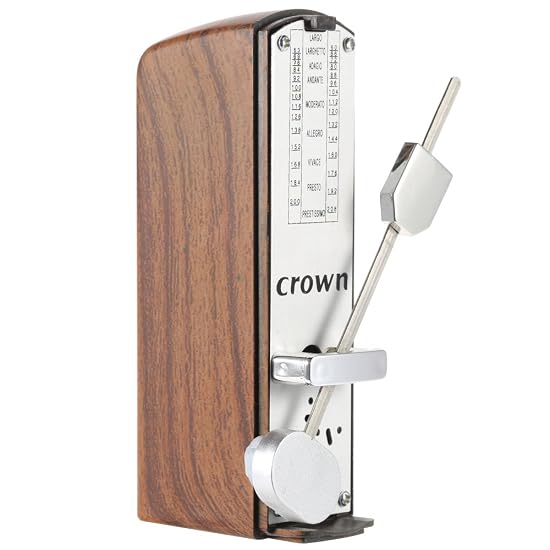 Btuty Portable Mini Mechanical Metronome Universal Metronome for Piano, Guitar, Violin, Ukulele, and