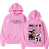 Rapper RELS B Skinny Flakk Album Print Hoodie Men Women Fashion Pullover Long-sleeved Casual Loose Hip-hop Punk Sweatshirts